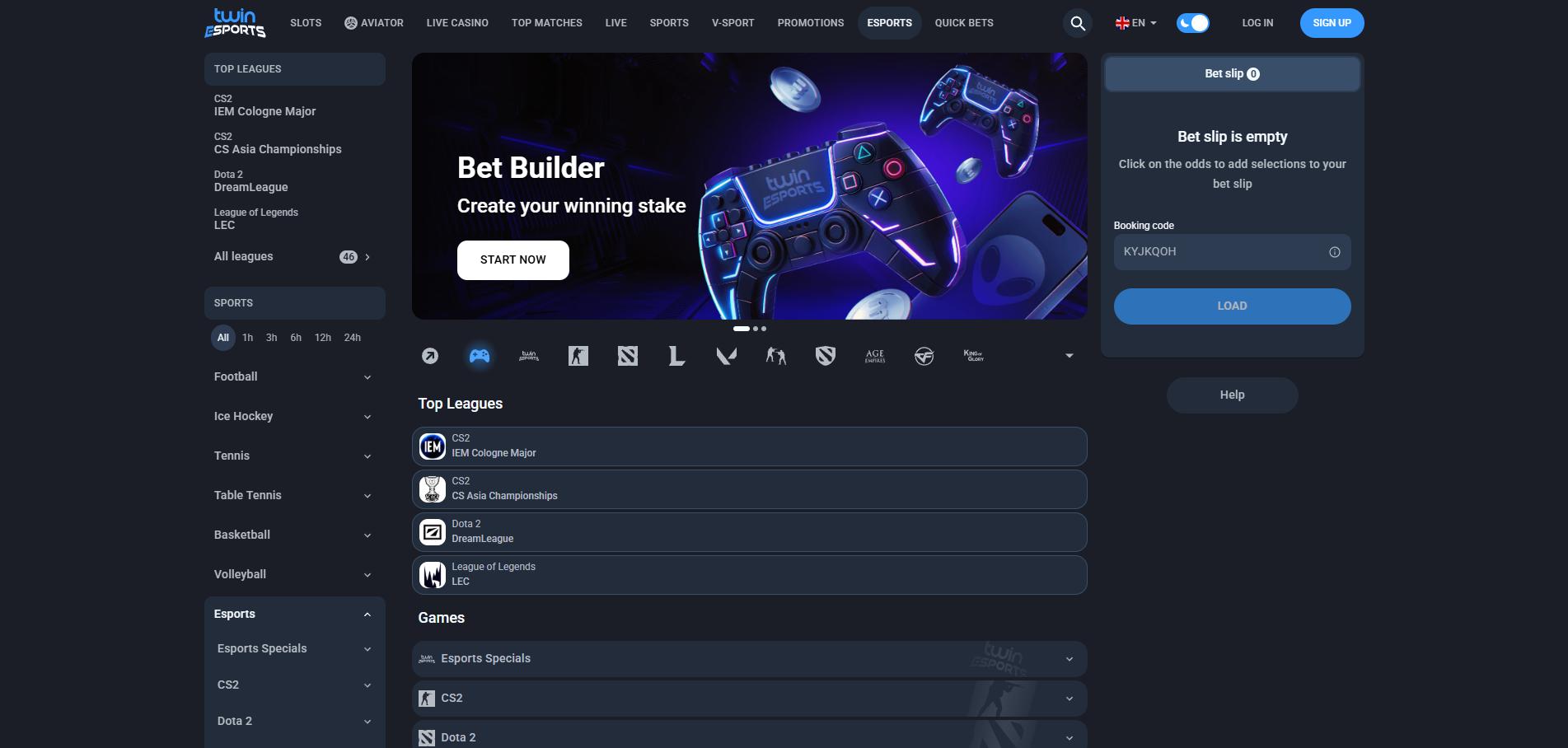Twin Casino screenshot 4