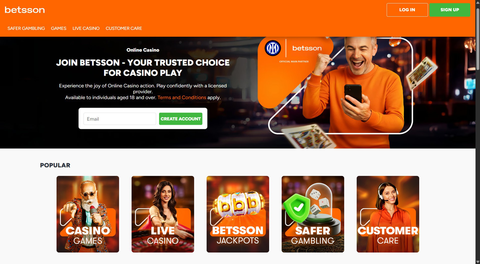 2. Betsson